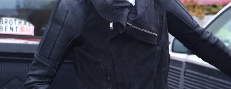 Laura-Dunn-JBrand-Velvet-Jeans-Gucci-Boots-Rick-Owen-Leather-Jacket