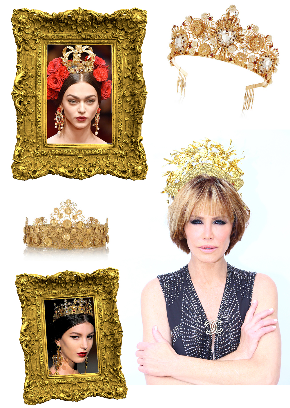 Fashion Crowns by Laura Dunn