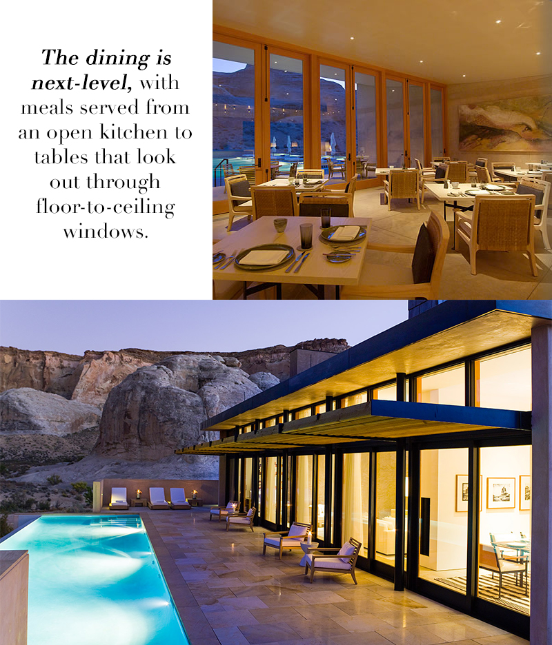 Laura Dunn Aman resort Amangiri Utah desert magical oasis get away jet set travel destination slot canyon pool fine dining luxury top hotels