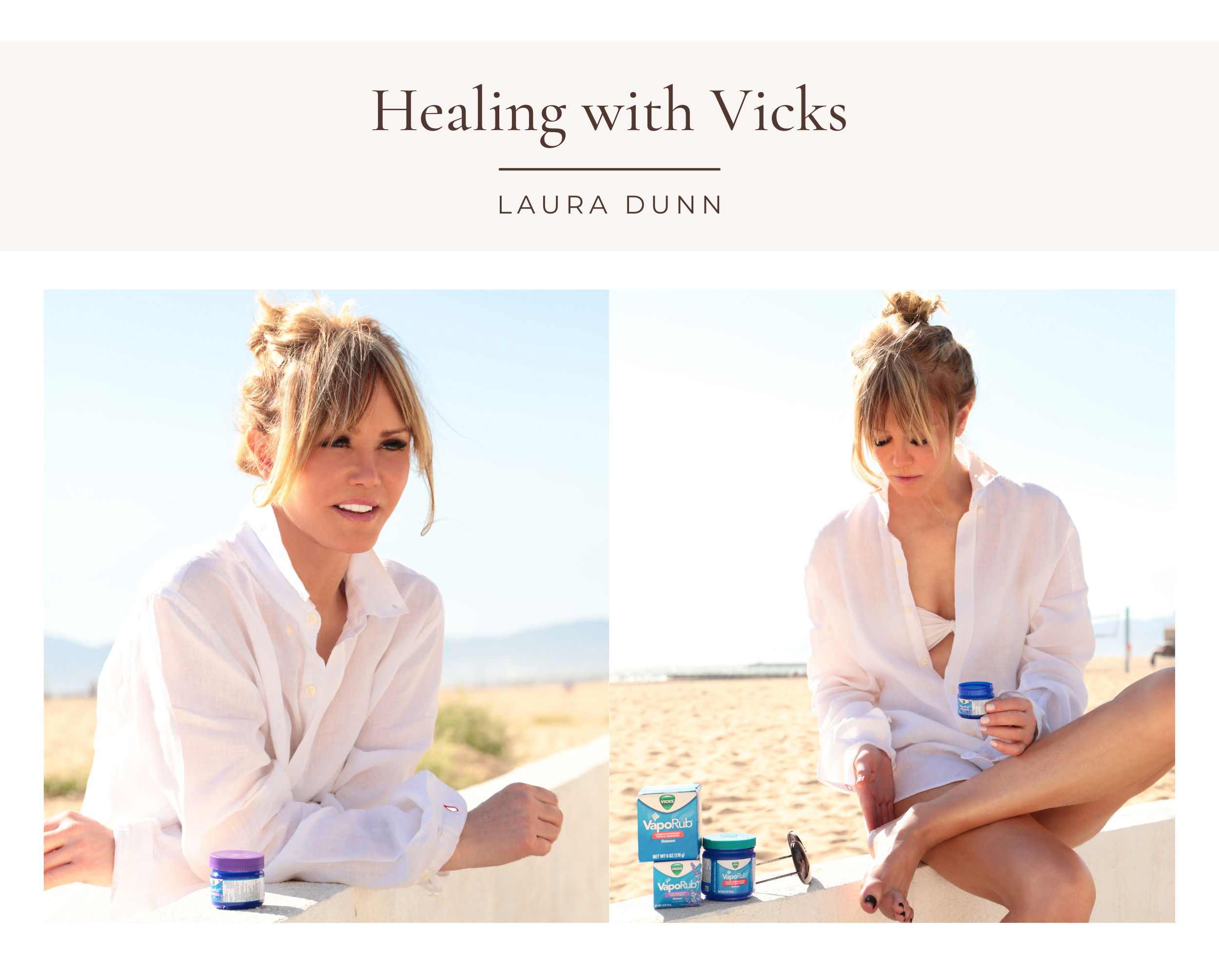 Healing with Vicks - Laura Dunn - Cracked Heels and Dry Feet Remedy